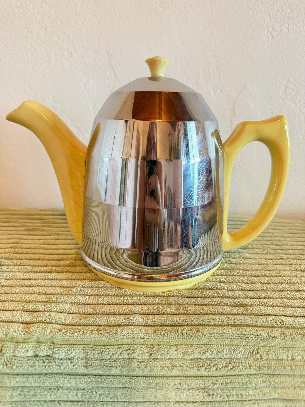 Hall 1940s Yellow Cozy Tea Pot